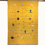 Buttercup Trail kids rug made from natural wool, perfect for nursery, playroom, and children's room decor.
