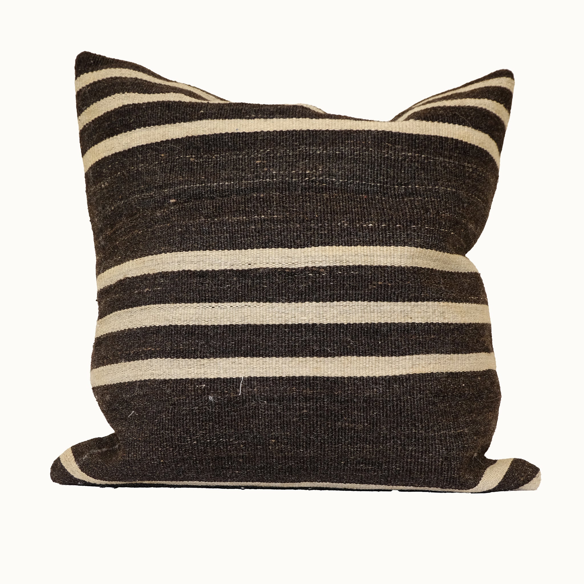 Vintage Turkish Kilim Pillow (20” x 20")