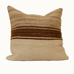 Vintage Turkish Kilim Pillow (20” x 20")