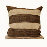 Vintage Turkish Kilim Pillow (20” x 20")