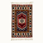 3x5 hand-knotted vintage wool area rug, for your kitchen, bedroom and hallway