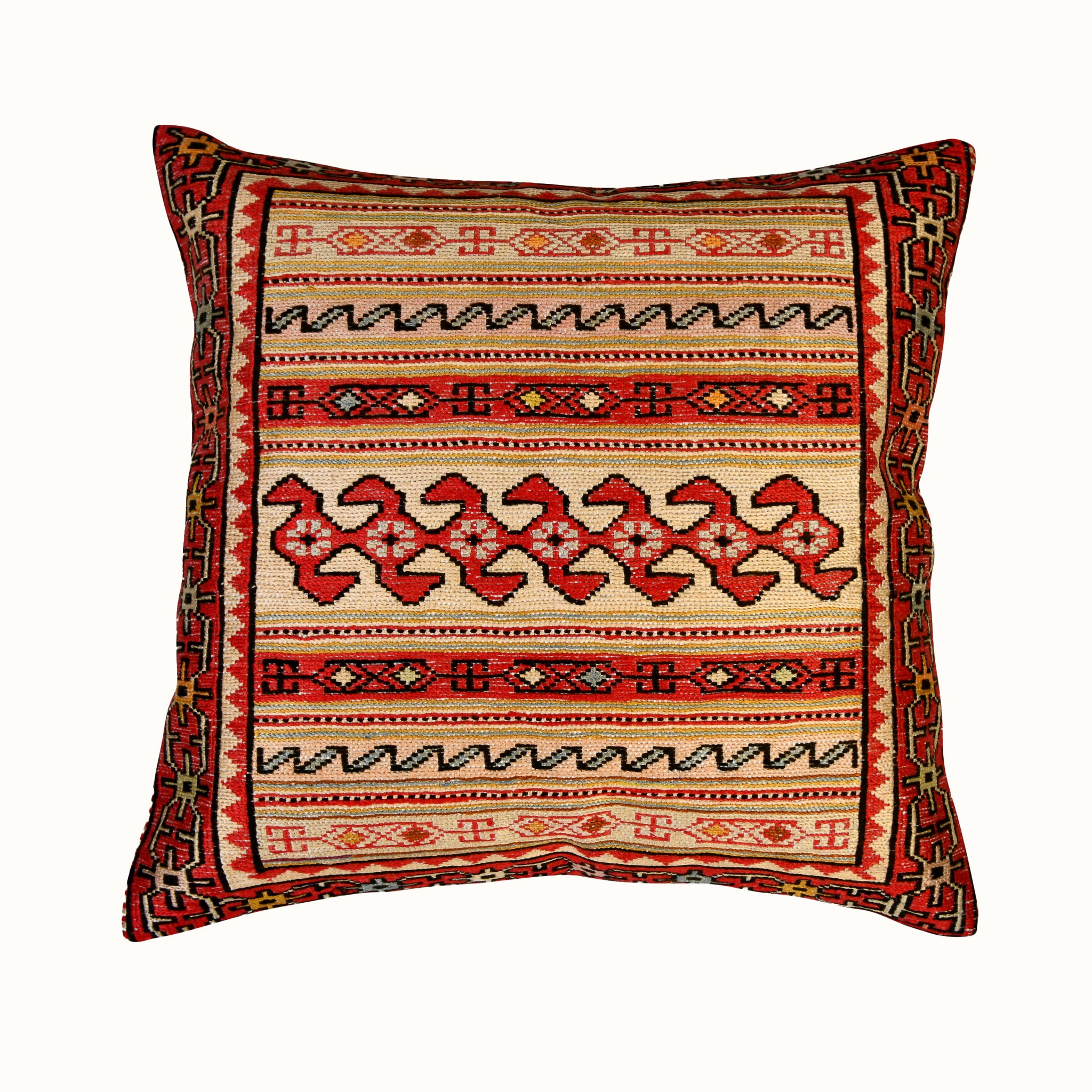 20x20 Vintage Persian handmade throw pillow