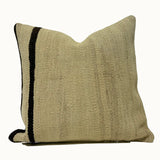 Vintage Turkish Kilim Pillow 18” x 18”
