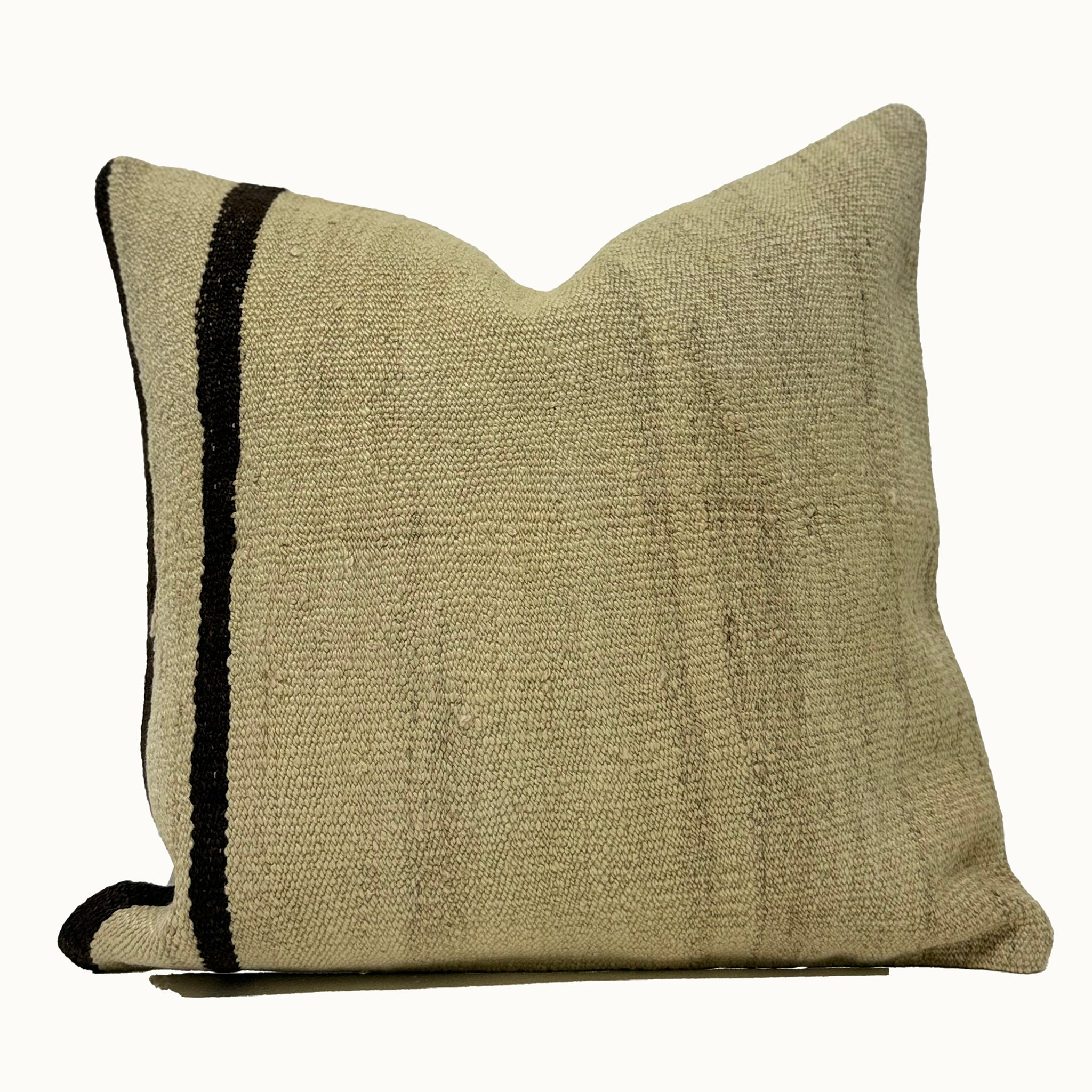 Vintage Turkish Kilim Pillow 18” x 18”
