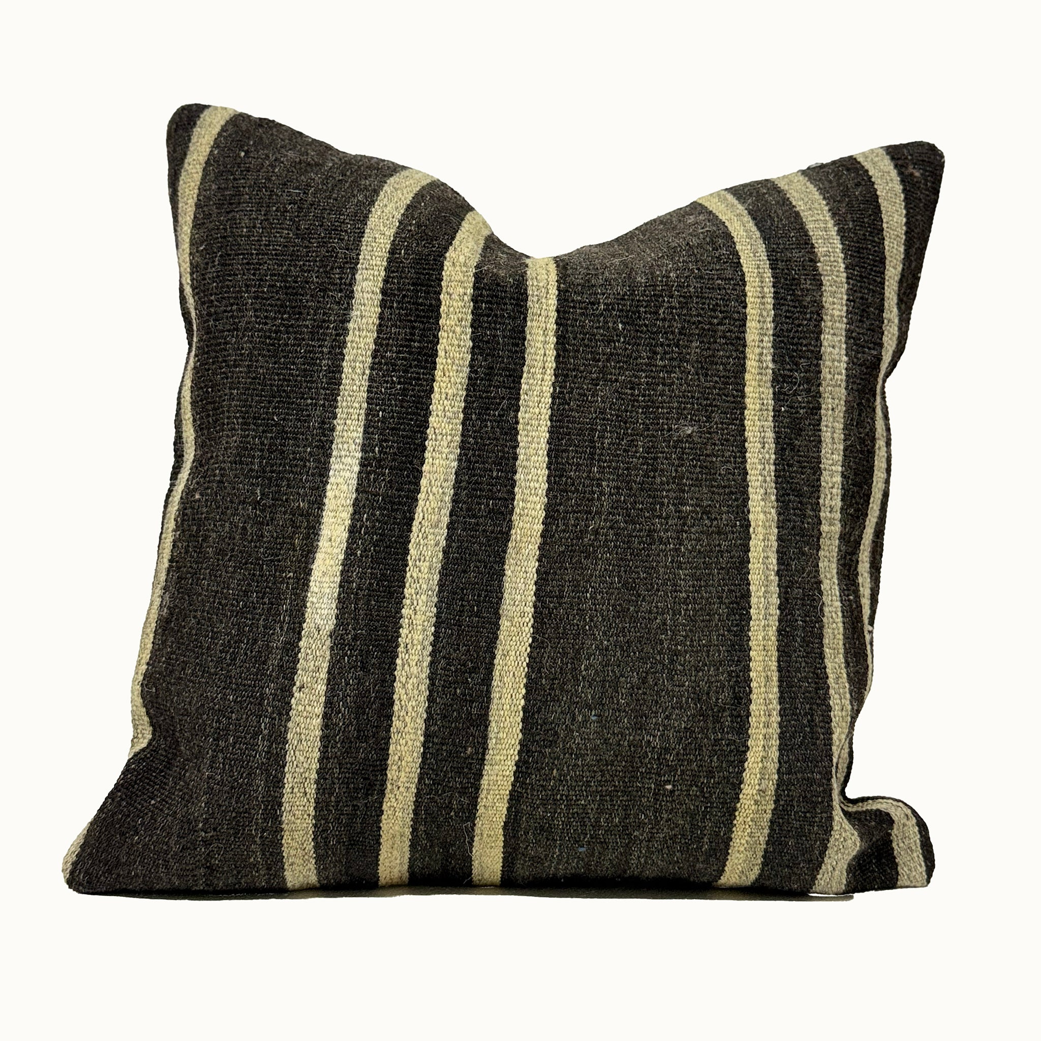 Vintage Turkish Kilim Pillow 18” x 18”
