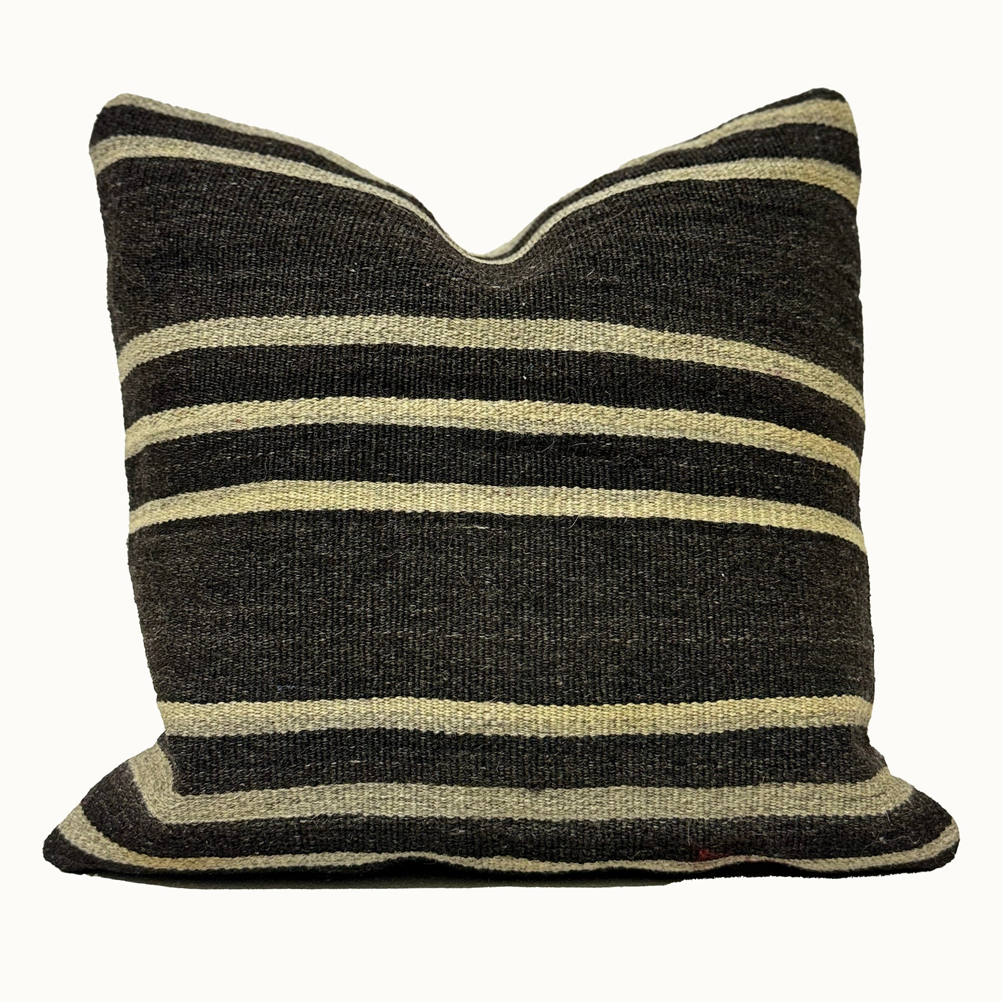 Vintage Turkish Kilim Pillow 18” x 18”