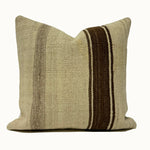 Vintage Turkish Kilim Pillow 18” x 18”