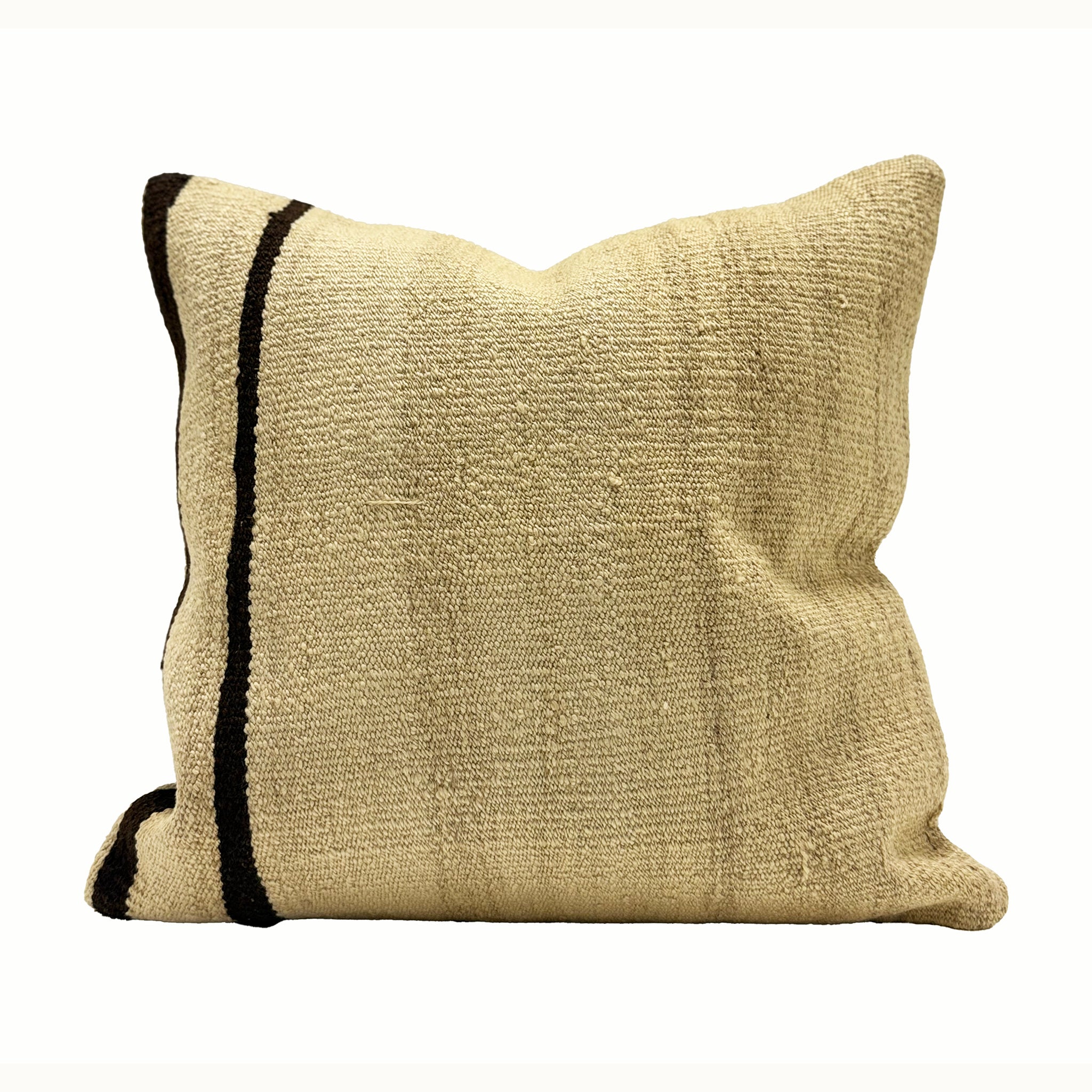 Vintage Turkish Kilim Pillow 18 x 18

