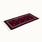 Ceshme hand-knotted wool runner rug (2'3" x 4'9")