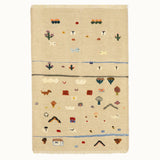 Meadow Tale kids rug made from natural wool, perfect for nursery, playroom, and children's room decor