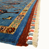 Alacru hand-knotted wool rug (5' x 6'7")