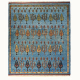 Alacru hand-knotted wool rug (5' x 6'7")